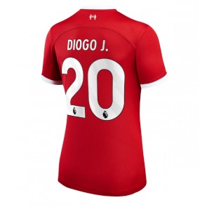 Liverpool Diogo Jota #20 Hjemmebanetrøje Dame 2023-24 Kort ærmer